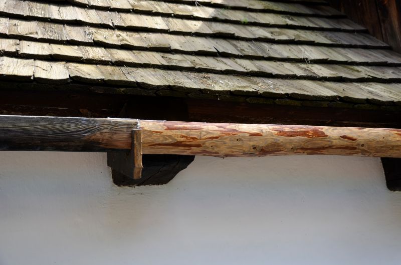 Wooden Gutter Replacement detail